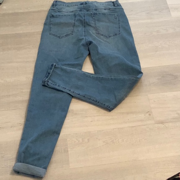 NWT DG2 DIANE GILMAN SKINNY JEANS 10 TALL - Picture 5 of 6